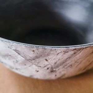 Two tone decor bowl small